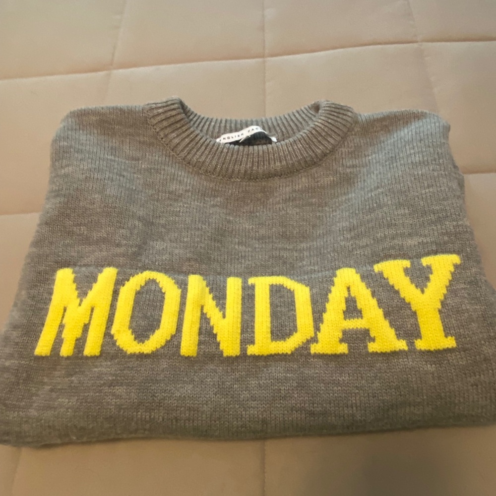 English Factory "Monday" Sweater, Sz Med